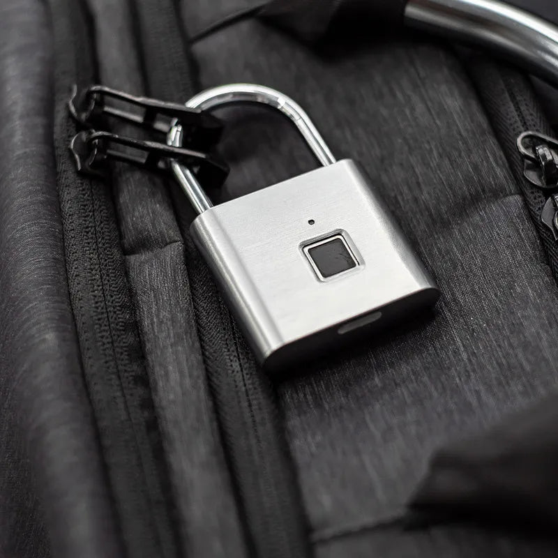 Smart Fingerprint Padlock Waterproof Keyless Security Lock