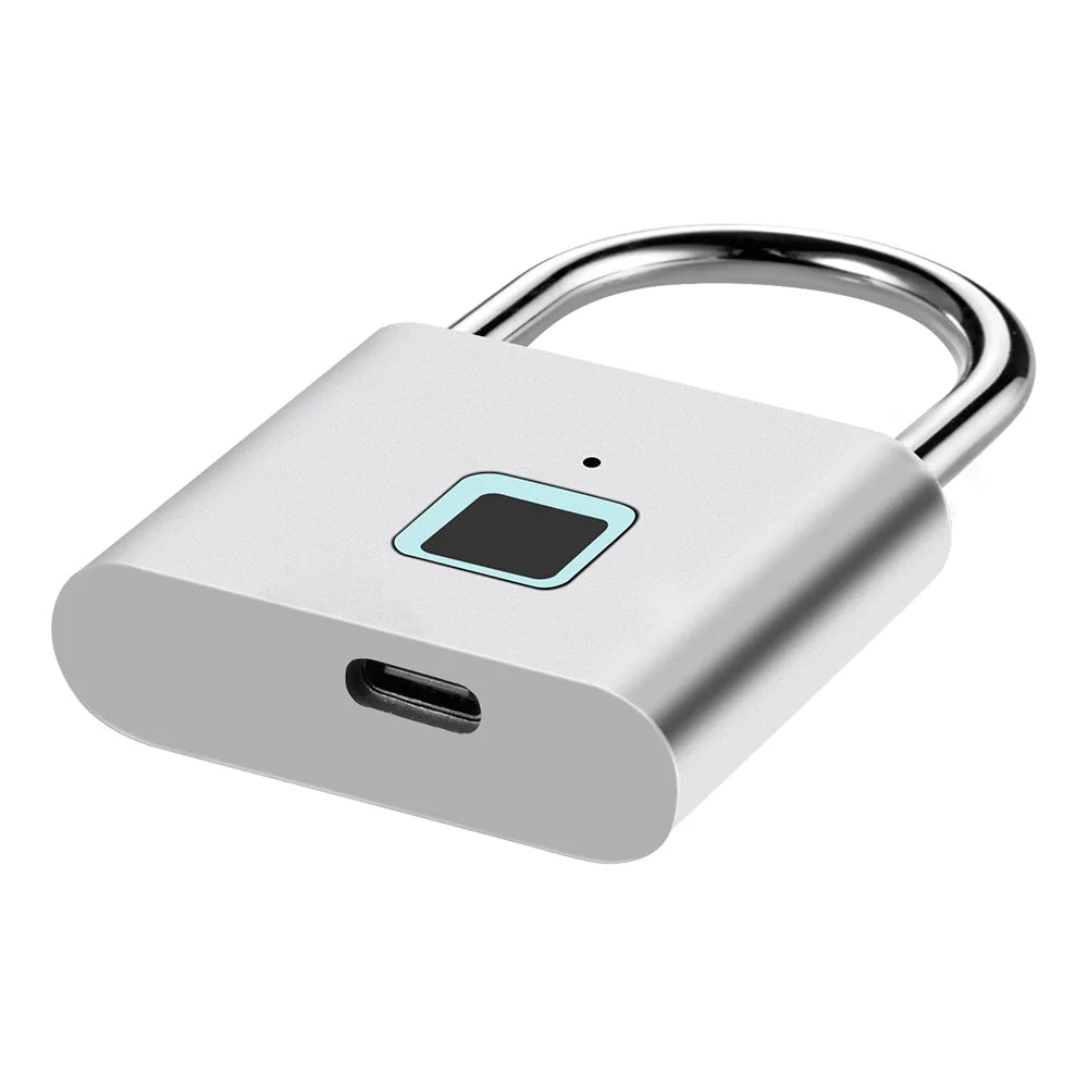 Smart Fingerprint Padlock Waterproof Keyless Security Lock