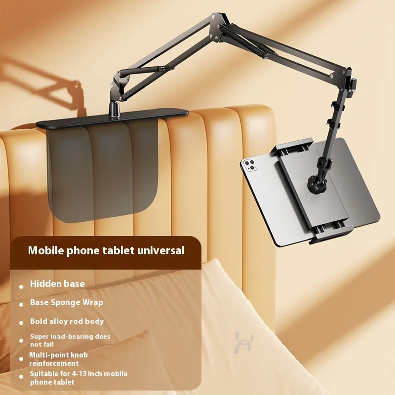 Adjustable Bedside Phone & Tablet Stand - Lazy Arm Mount for Bed & Desk