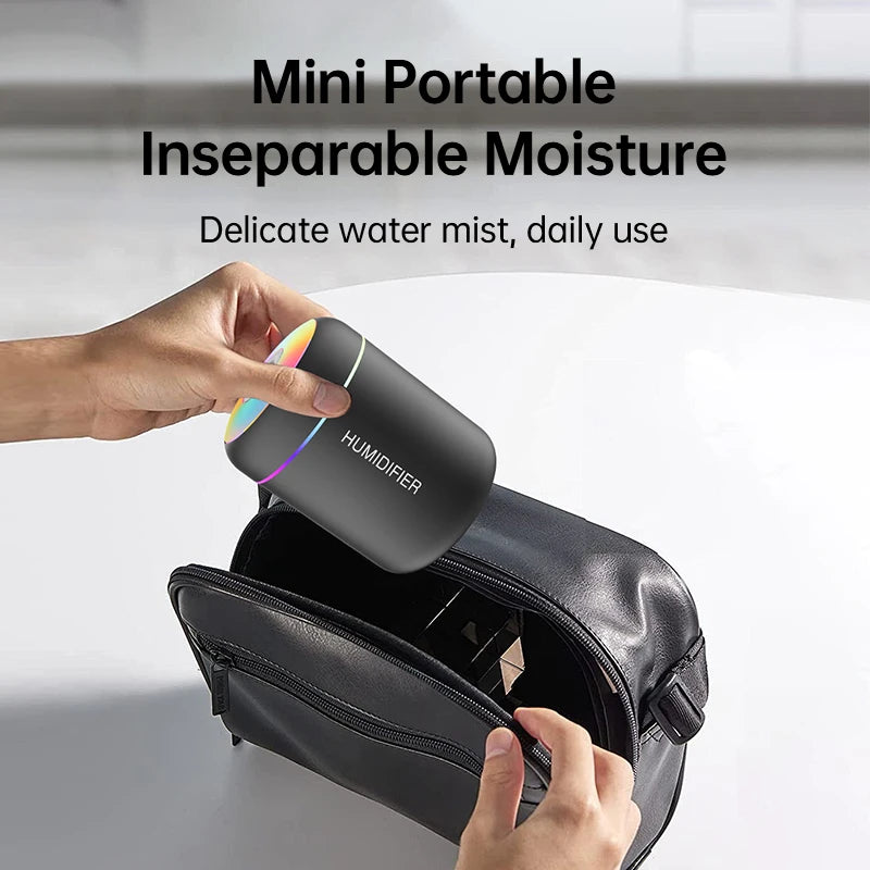 Mini RGB Humidifier & Aroma Diffuser - USB Powered
